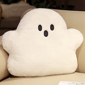 Almohada fantasma de nube de Halloween, adorable regalo de Halloween y detalle decorativo para el hogar, el sofá o el dormitorio.