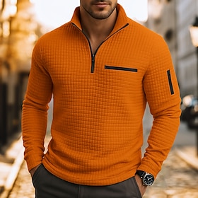 Men's Waffle Polo S… - image