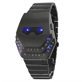 Men Led Watch Black…