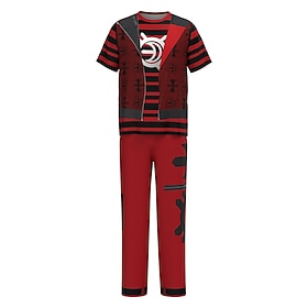 Zombie Victor Pants T-shirt Movie Cosplay Costume for Men's Boys' Adults Kids Halloween Masquerade Performance Halloween