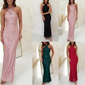 Women's Long Dress …