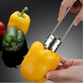 levatorsoli multifunzionale per frutta e verdura in acciaio inox 304 per cucina, levatorsoli per mele e pere, perforatrice per uso domestico per rimuo