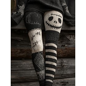 Halloween Women's Zip Up Hoodies Skulls Graphic Pumpkin Fashion Casual Long Sleeve Hooded Regular Tops Street Dailywear Zipper Pocket Print Black Red Orange Br