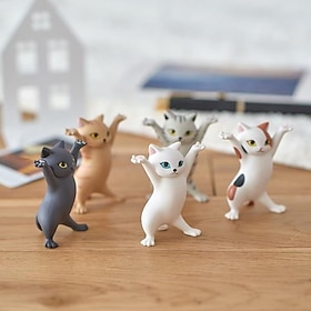 Stretching Cat Pen Rests