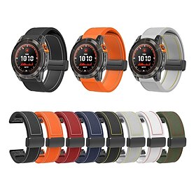 Cinturino per orologio  per Garmin Fenix 8 47mm 51mm 7X 6 6X Pro Epix Pro Instinct 2X Approach S70 S62 S60 Forerunner 955 945 Epix Marq Descent Quatix