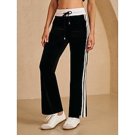 Women's Golf Pants Black Pants / Trousers Ladies Golf Attire Clothes Outfits Wear Apparel