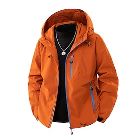 Hombre Chaqueta impermeable 2 en 1 Chaqueta deportiva Chaqueta para senderismo Chaqueta cortavientos Deporte Acampada y Senderismo Impermeable Cortavientos Cre