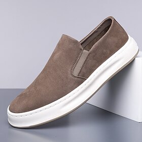 Men's Taupe Slip-On… - image