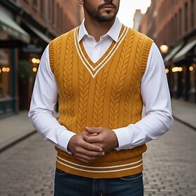 Men's Sweater Vest …