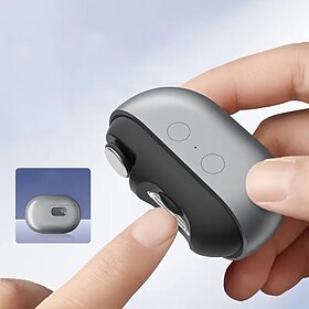 Three-in-one automatic multi-functional anti-pinch electric nail clippers for the elderly and children with cutting grinding and polishing functions.