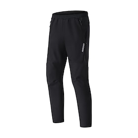 Arsuxeo Men's Cycling Pants Bike Pants Bike Pants / Trousers Bottoms Form Fit Winter Mountain Bike MTB Road Bike Cycling Sports Windproof Warm Reflective Trim