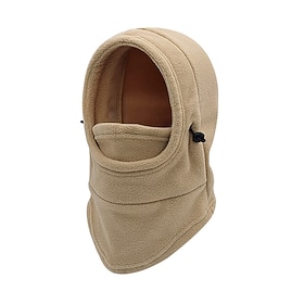 Men's Balaclava Ski Balaclava Hat Fleece Balaclava Protective Hat Winter Hats Black Pink Polar Fleece Fleece Fashion Casual Outdoor Daily Wear Solid / Plain Co