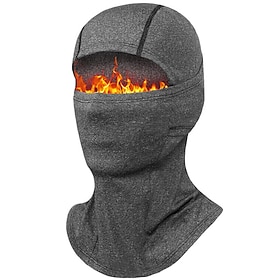 Men's Balaclava Ski Balaclava Hat Protective Hat Winter Hats Winter Warm Cap Black Pink Polyester Fleece Fashion Casual Outdoor Daily Wear Solid / Plain Color