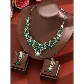 Women's Green Cryst… - image