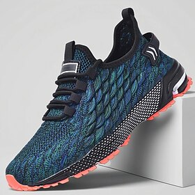 Men's Blue Mesh Run…