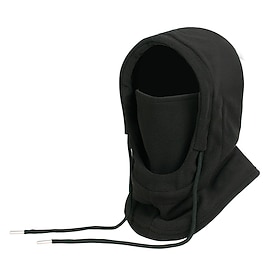 Men's Unisex Balaclava Ski Balaclava Hat Fleece Balaclava Winter Hats Beanies Black Pink Polyester Drawstring Fleece Casual Comfortable Outdoor Daily Wear Soli