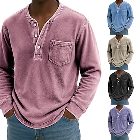 Men's Henley Shirt … - image
