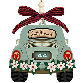 Christmas Wooden Ornament House Car Warming Gifts New Home Housewarming Gifts for New House Housewarming Gift Presents for Women, Couple House New Beginning -