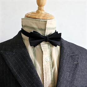 Men's Bow Tie Modern Contemporary Bow Solid / Plain Color Wedding Party Daily Wear