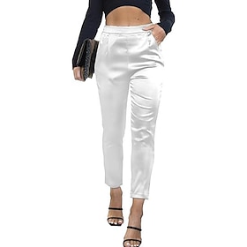 Women's Satin Pants…