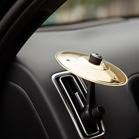 Car cymbal vent, mini drum car symbol, car drumbeat cymbal vent, hammer cymbal, dashboard mini cymbal, car for car use, car vent
