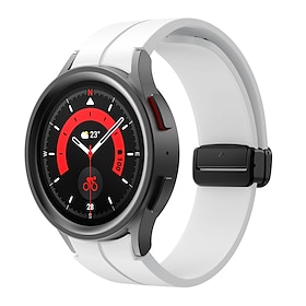 Cinturino per orologio  per Samsung Galaxy Orologio 7/6/5/4 40/44mm, Orologio 5 Pro 45mm, Orologio 6 Classic 43/47mm, Orologio 4 Classic 42/46mm Silic