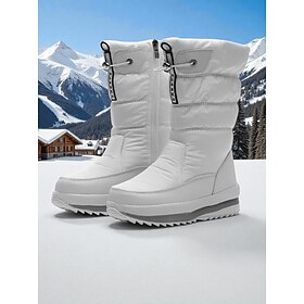 Women's Waterproof Winter Boots - Warm, Non-Slip Snow Boots for Cold Weather, Stylish Winter Footwear for Outdoor Activities