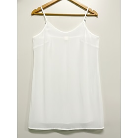 Robe-camisole en viscose à bretelles réglables, idéale pour les vacances: retailer-supplied image