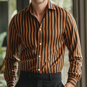 Men's Geometric Str… - image