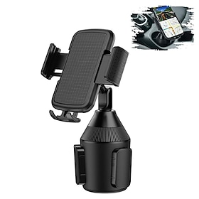 Cup Holder Phone Mount Buckle Type Rotatable Flexible Phone Holder for Car Car Truck Compatible with All Mobile Phone Phone Accessory