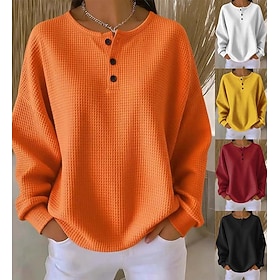 Damen Strukturierte Jacken Geflochten Druck Einfarbig Elegant Streetwear Täglich Langarm V Ausschnitt Normale Oberteile Täglich Heim Outdoor Schwarz Weiß Gelb