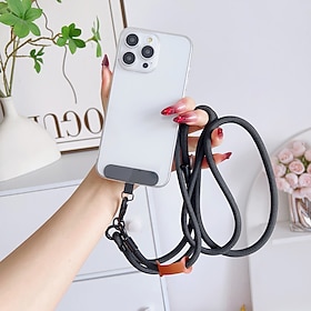 New Fashionable Phone Lanyard - Extra Long Neck Strap with Thickened Reinforcement for Outdoor Sports Hiking Camera Backpacking - Unisex Wrist Chain