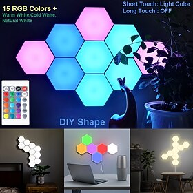 3PCS Hexagon Light …