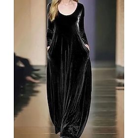 Women's Long Dress …