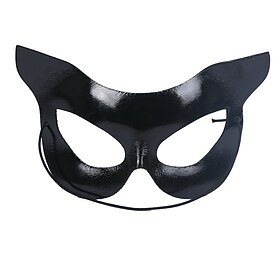 Mask Venetian Mask Masquerade Mask Inspired by Cat Black Half Face Halloween Carnival Masquerade Mardi Gras Adults' Women's Female