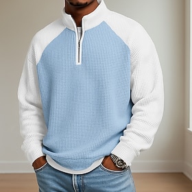 Men's Waffle Polo S… - image