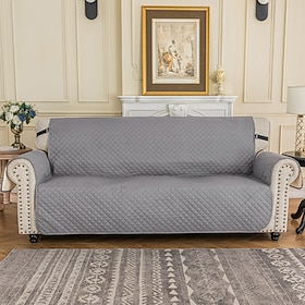 Waterproof Sofa Cover for 1 2 3 Seater Pet Friendly Stretch Couch Protector Non Slip Furniture Cover for Living Room