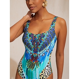 Jungle Wild Party Stretch One-Piece Swimsuit: retailer-supplied image