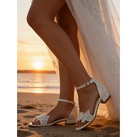 Women's White Lace …