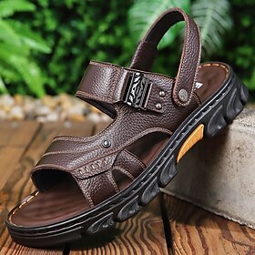 Men's Brown Velcro …