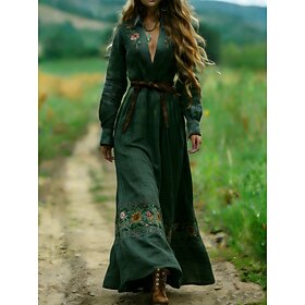 Women's Long Dress …