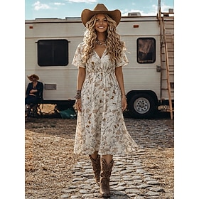 Women's Midi Dress …