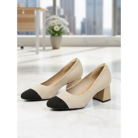 Women's Beige And B… - image