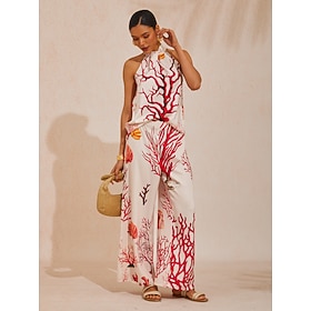 Coral Riviera Silky Satin Top: retailer-supplied image