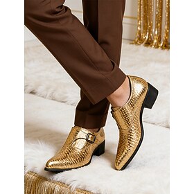 Men's Blue Patent L… - image