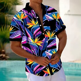 Men's Leaf Tropical…
