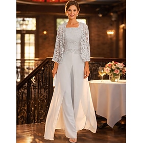 Mother Of The Bride Chiffon Jumpsuit