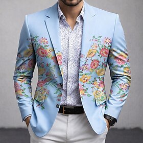 Men's Floral Print …