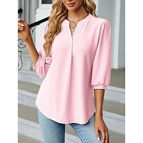 Women's Blouse Soli…