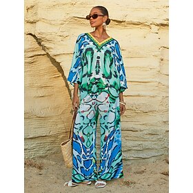 Land der Wunder, seidiges Satin-Urlaubs-Satin-Top: retailer-supplied image
